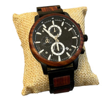 Laden Sie das Bild in den Galerie-Viewer, Holzuhr Armbanduhr aus Holz 3016-1
