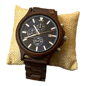 Holzuhr  Armbanduhr aus Holz  1010-1-2
