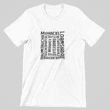 Laden Sie das Bild in den Galerie-Viewer, T-Shirt Unisex mit dem Aufdruck &quot;Bayrischer Dialekt&quot;
