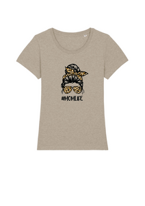 Damen T-Shirt V-Ausschnitt "Momlife"