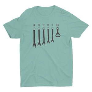 T-Shirt "SCHRAUBER FLASCHENÖFFNER" Unisex Rundhals