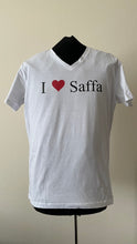 Laden Sie das Bild in den Galerie-Viewer, I Love Saffa / Dampfer Sepperl / T-Shirt  V-Ausschnitt Herren

